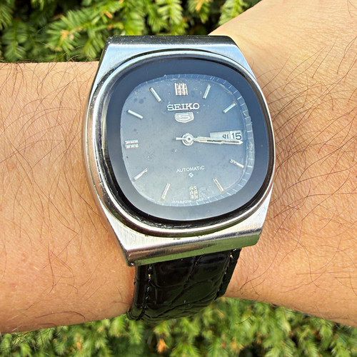 Seiko automatic watch grey - seiko,