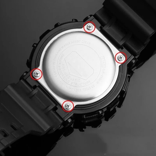 Watch case back screws cross - watch,