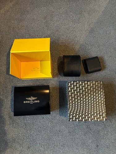Breitling watch box - set, travel