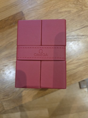 Genuine omega red leather - red,