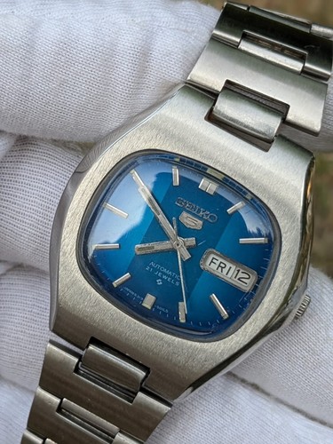 Seiko automatic blue dial - 5,