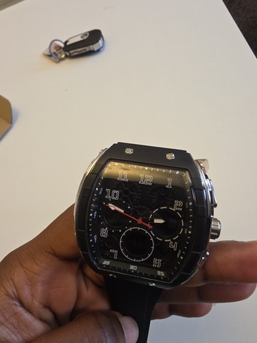 Men fashion watch chronograph - fashion,