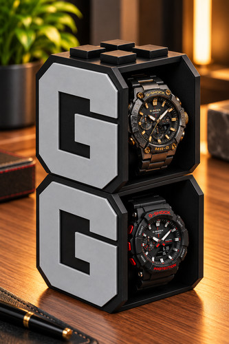 Shock watch display stand - watch,