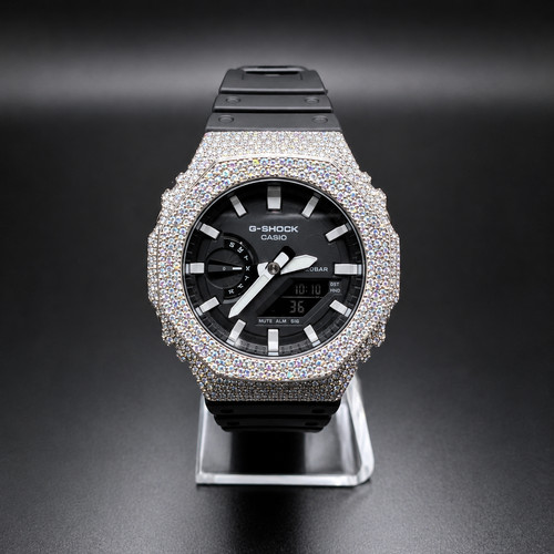 Moissanite fully iced out - moissanite,