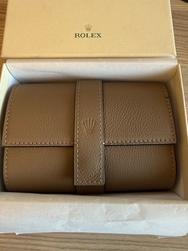 Rolex leather two watch - rolex,