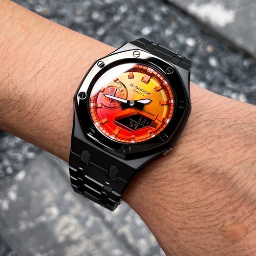 Custom casio shock 2100fl - custom,